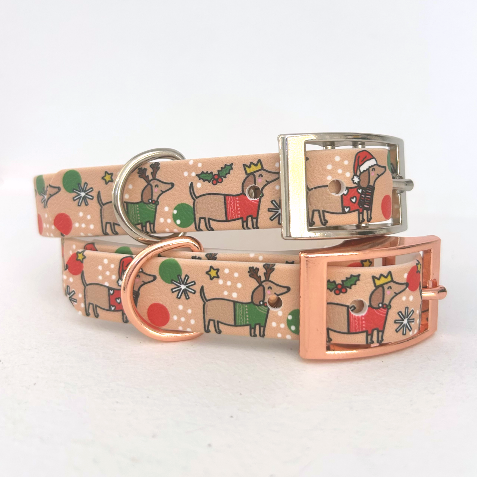Christmas Dachshund Dog Collar