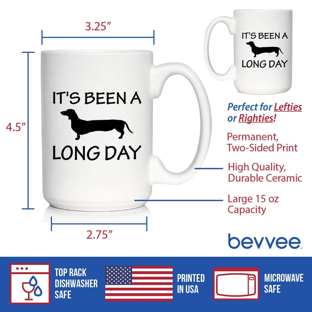 Long Day Dachshund Coffee Mug