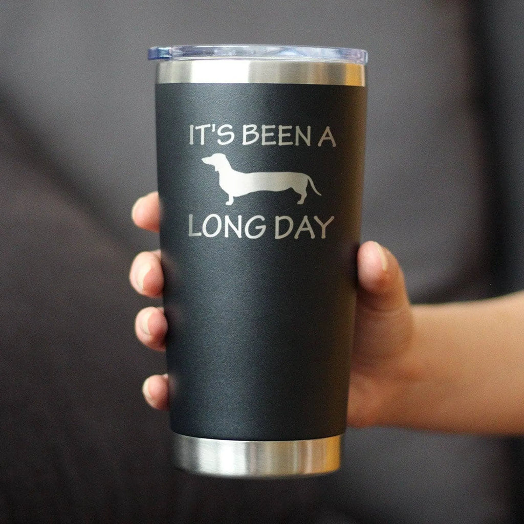 Long Day Insulated Dachshund Tumbler