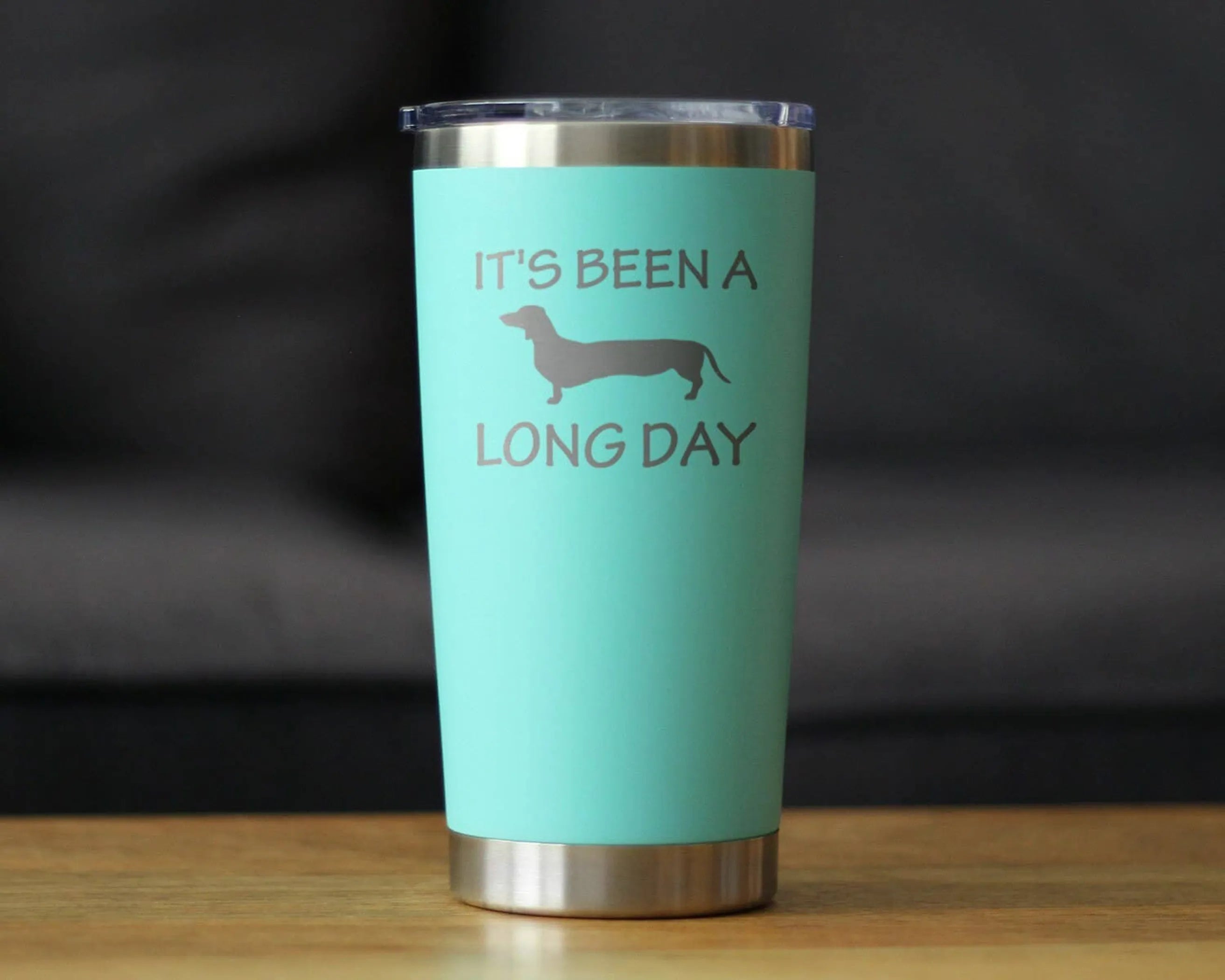 Long Day Insulated Dachshund Tumbler