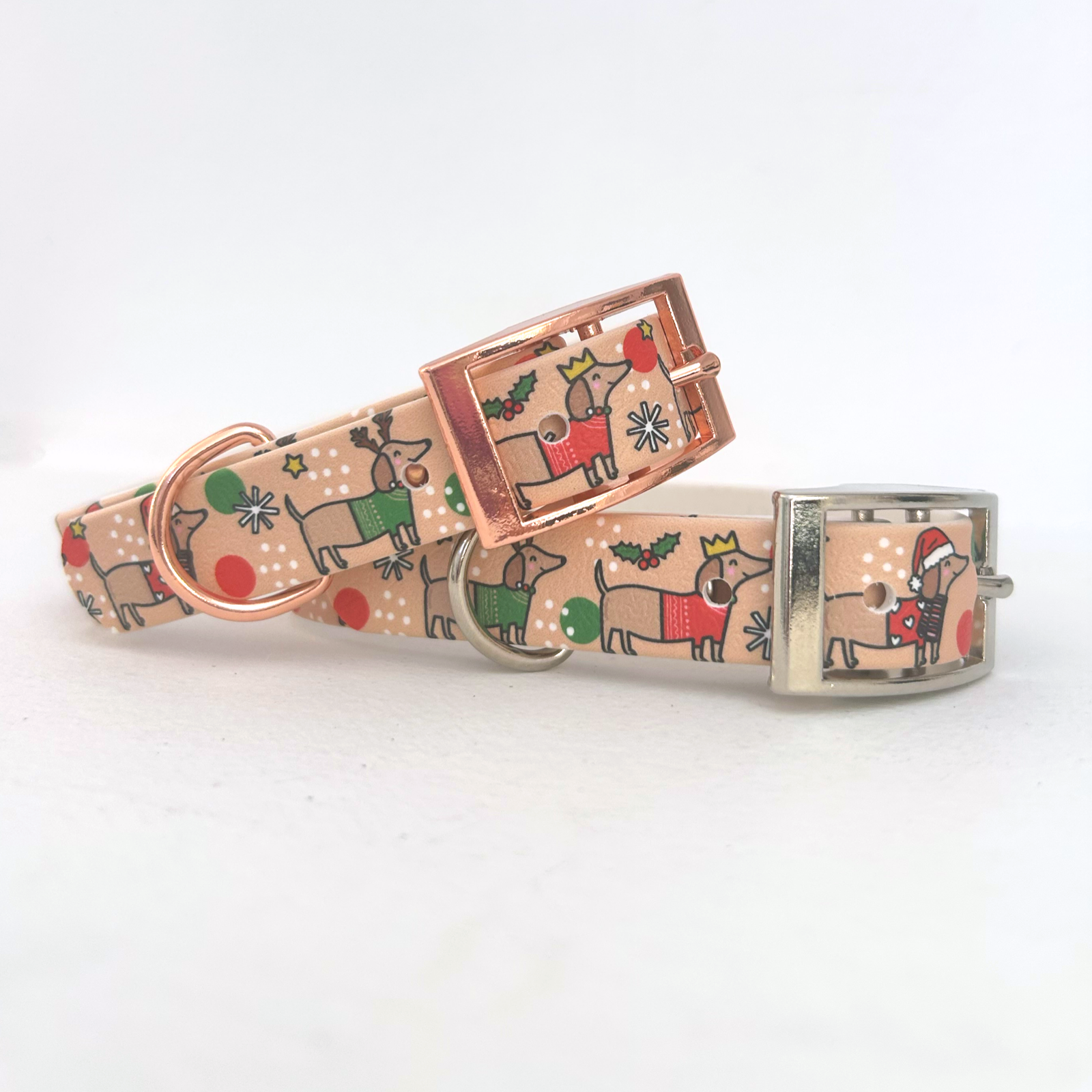 Christmas Dachshund Dog Collar