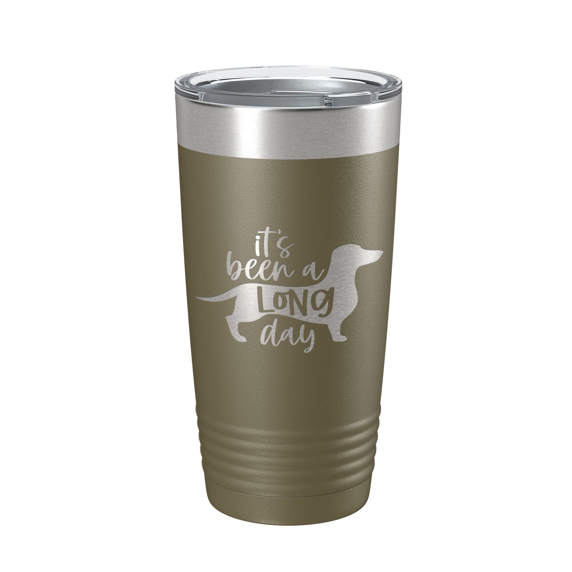 Long Day Laser Etched Dachshund Tumbler