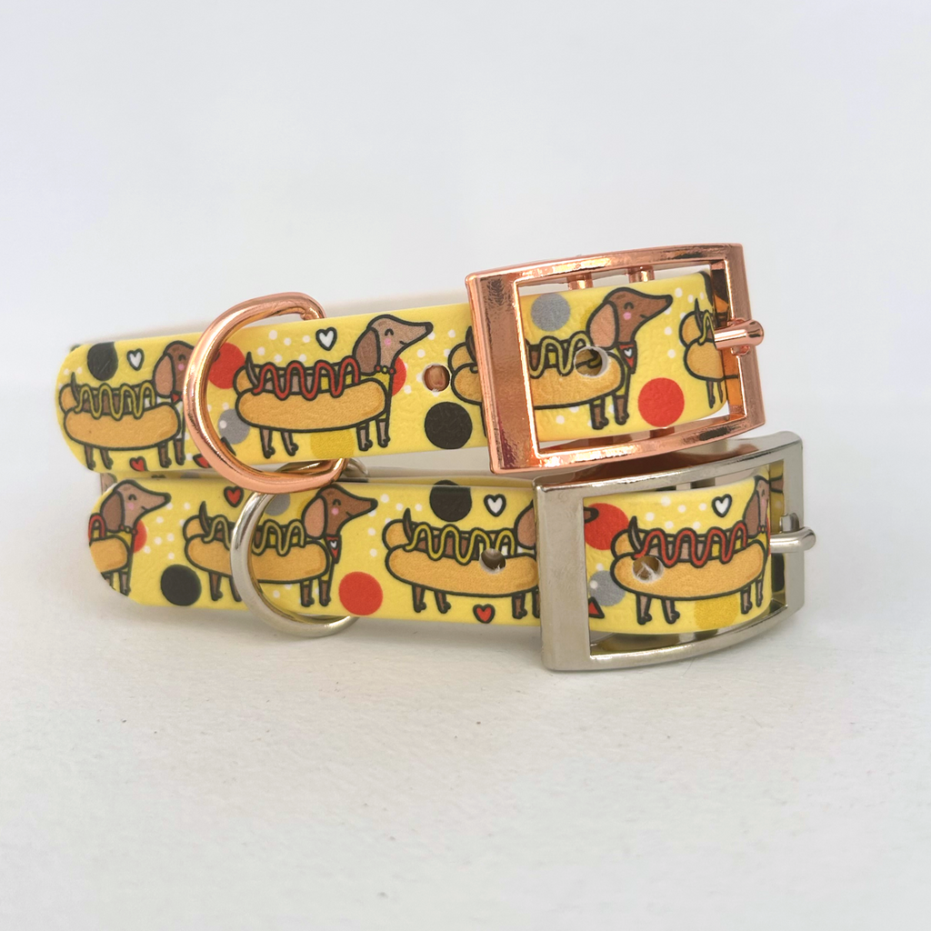 Hot Dog Dachshund Dog Collar