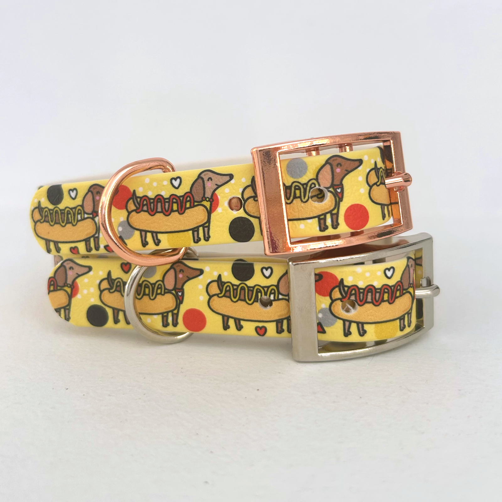 Hot Dog Dachshund Dog Collar