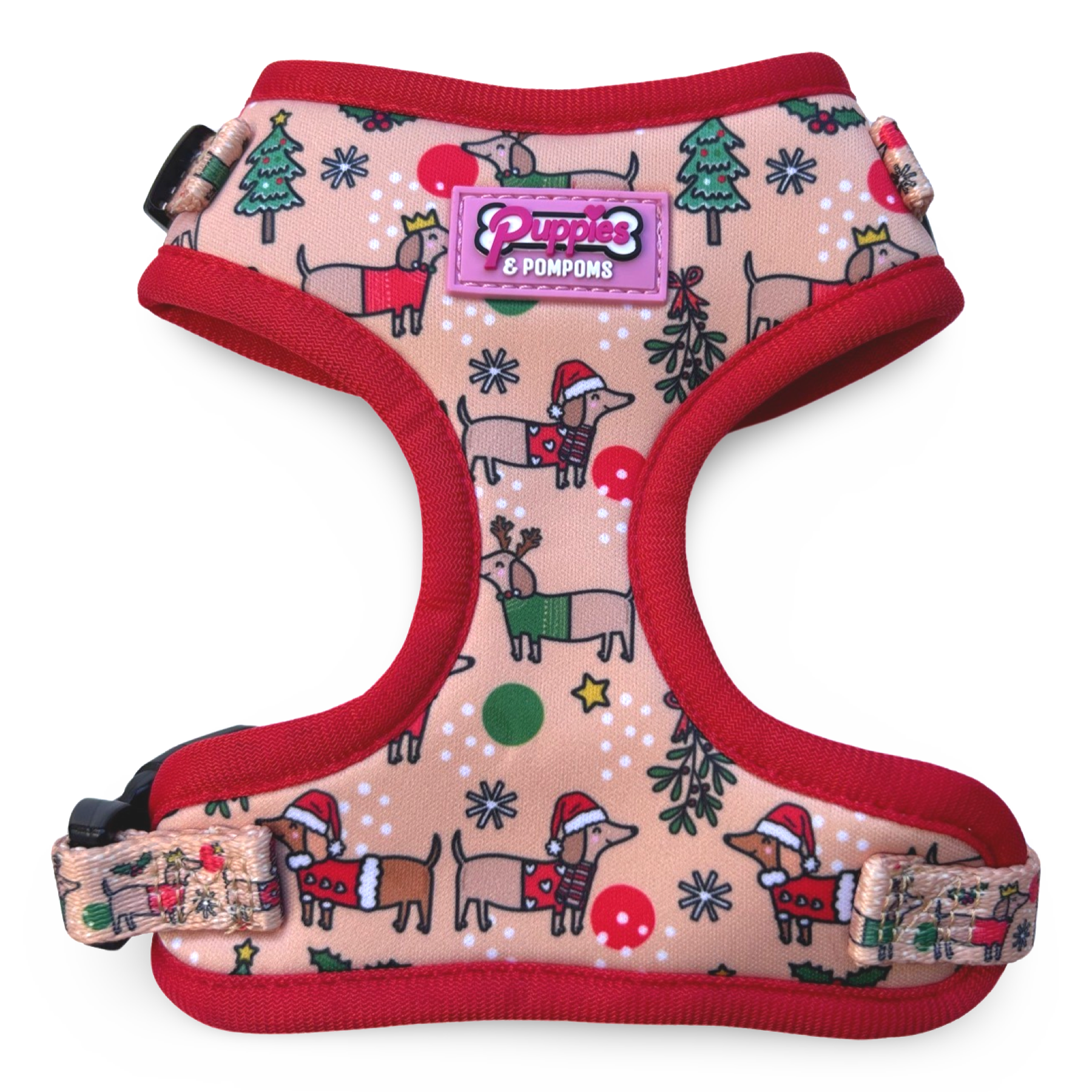 Christmas Dachshund Dog Harness