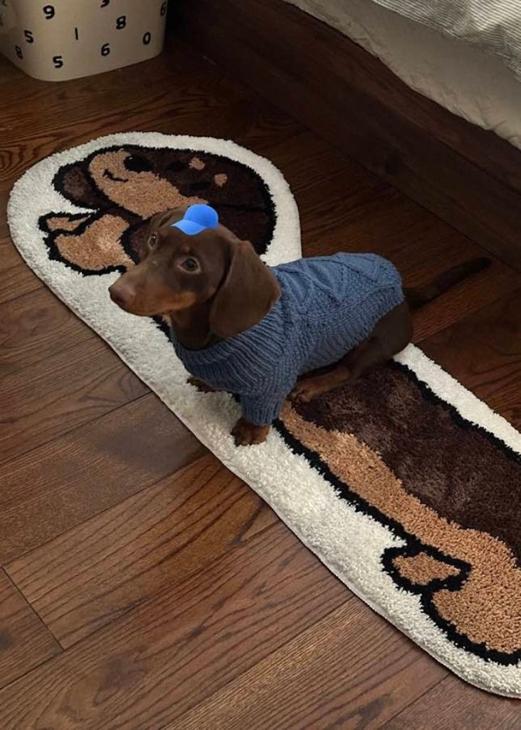 Dachshund Runner Rug