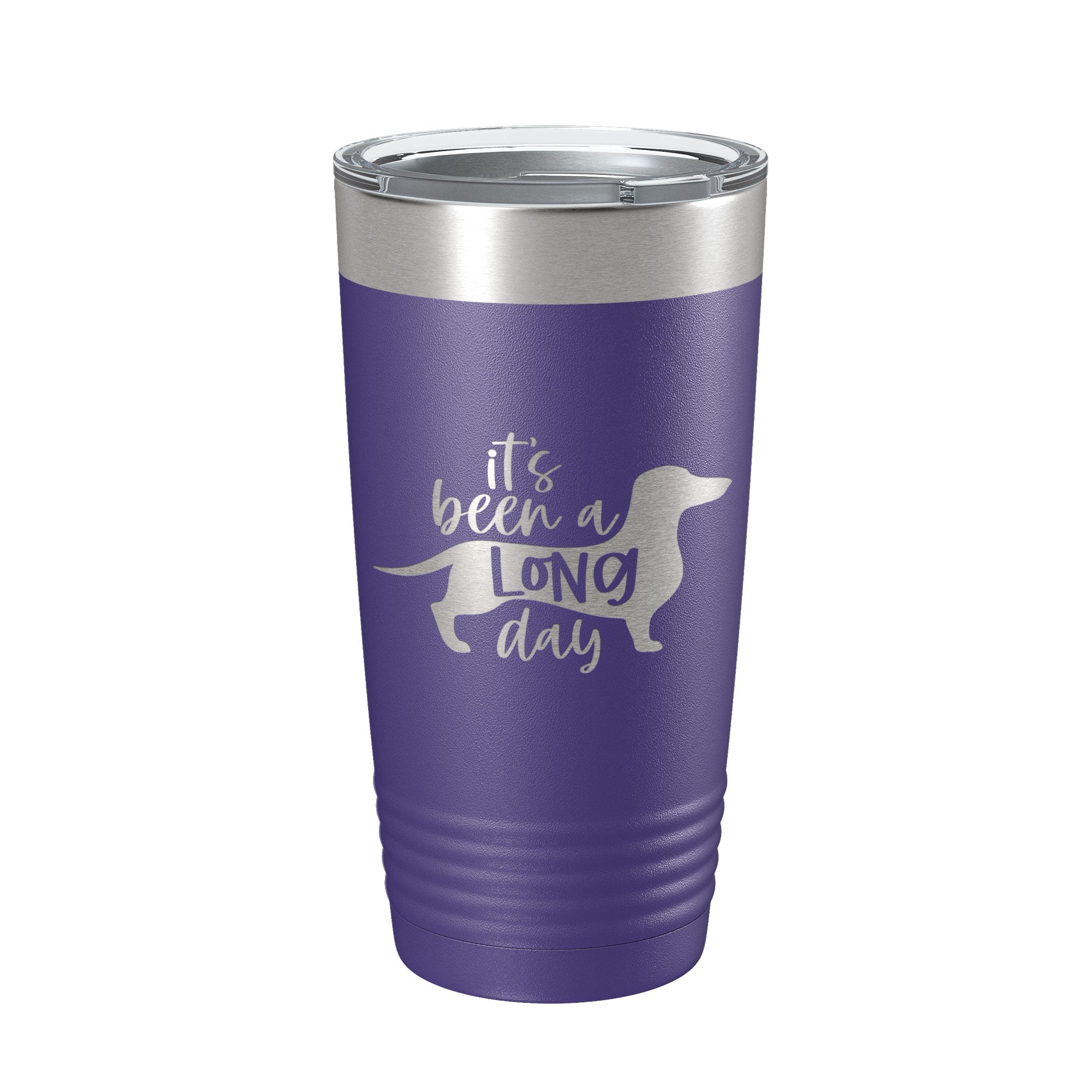 Long Day Laser Etched Dachshund Tumbler