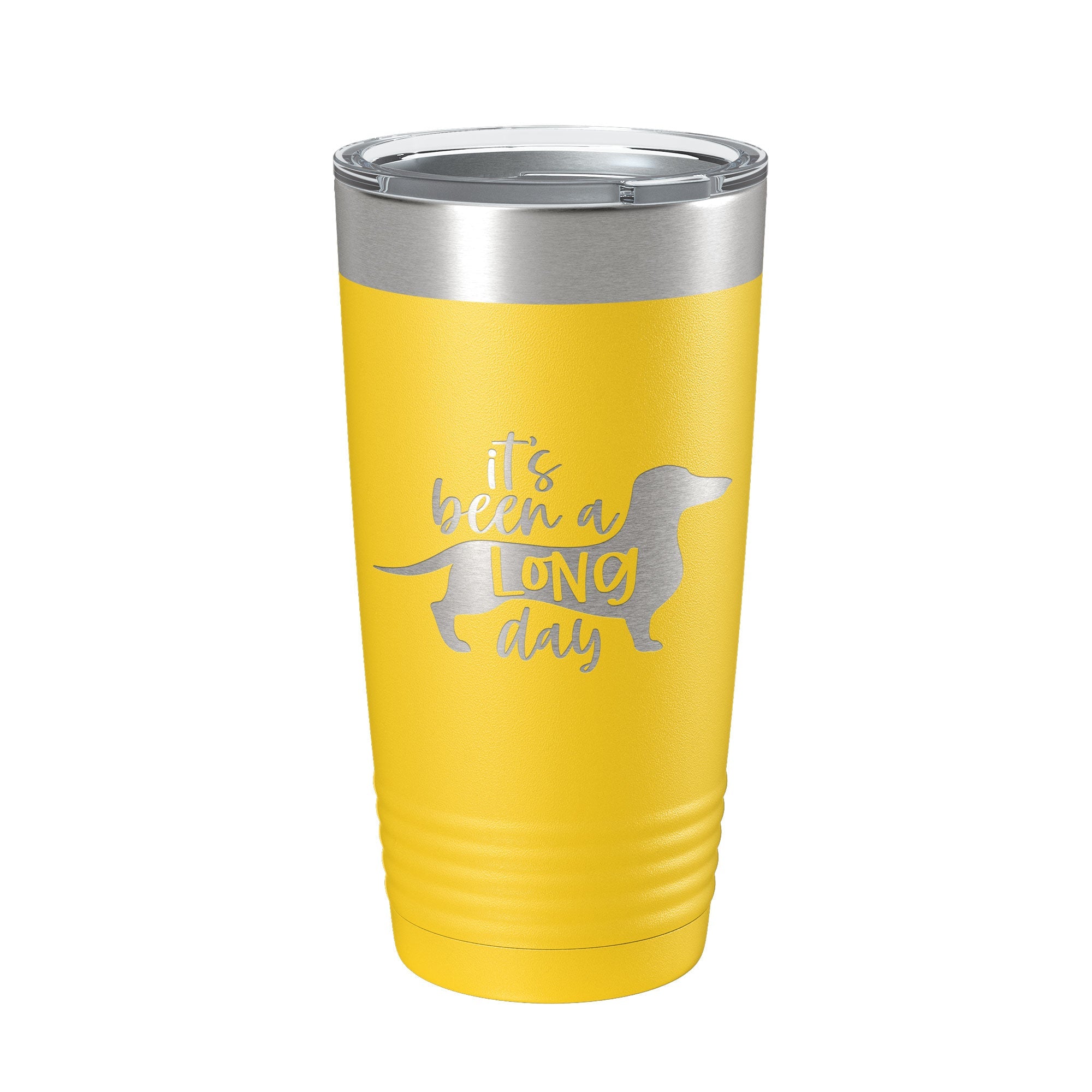 Long Day Laser Etched Dachshund Tumbler