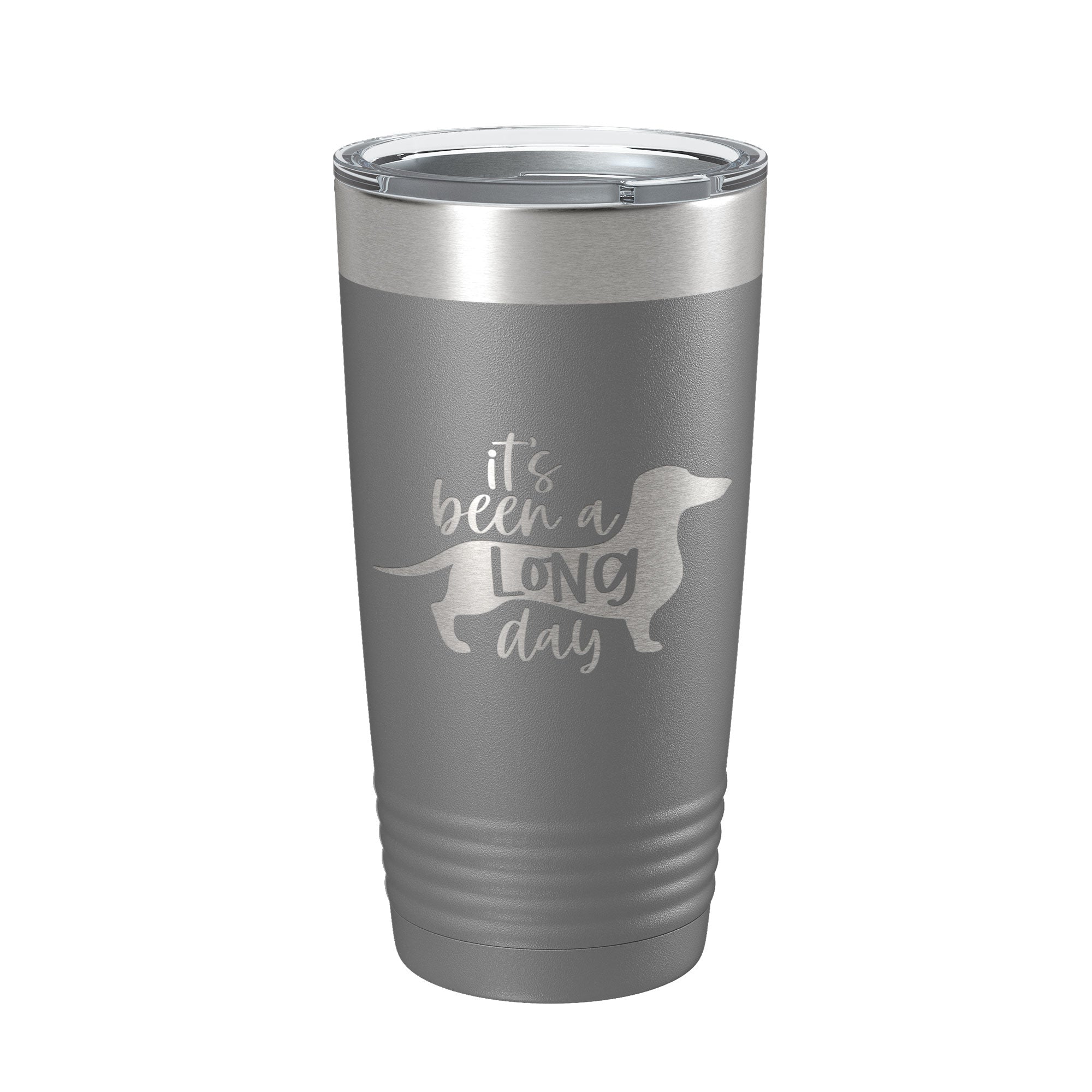 Long Day Laser Etched Dachshund Tumbler