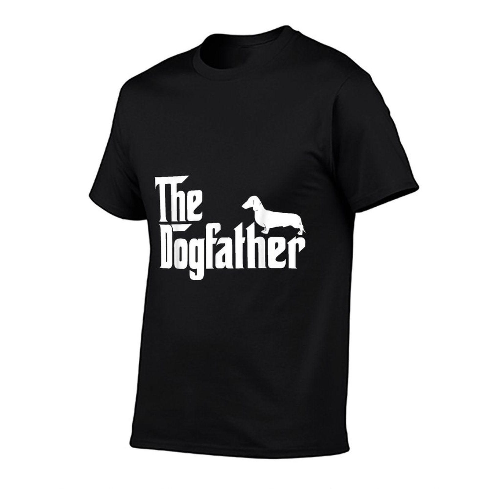 The Dogfather Dachshund Dad T-Shirt