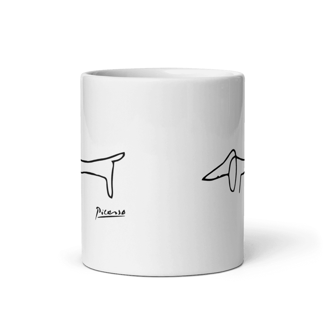 Pablo Picasso Dachshund Artwork Mug